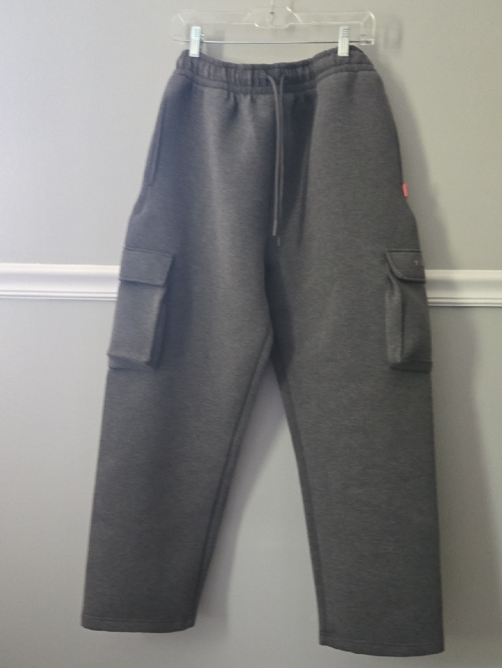 YoungLA Charcoal Gray Cargo Joggers